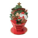 クリスマスカード フラワーポットカード ツリー TK-23 グリーティングライフ グリーティングカード 大人 子供 サンタ 手紙 季節 花