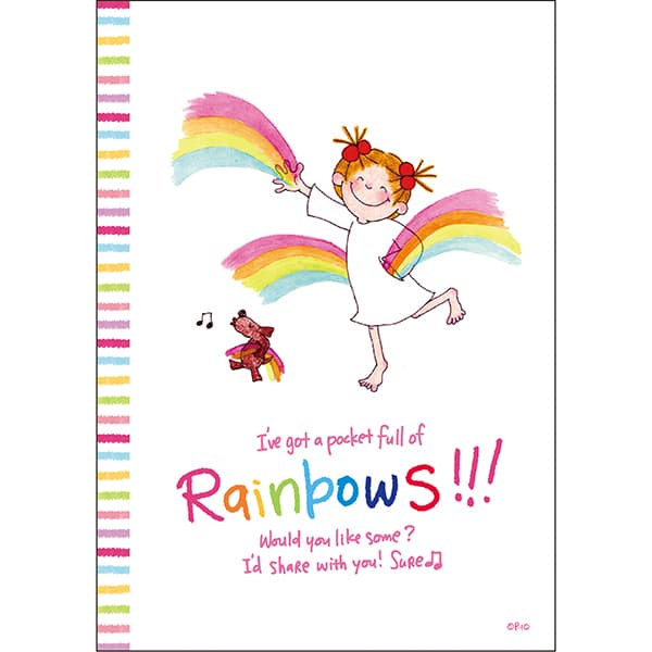 ココちゃん A5ノート レインボー WWFジャパンコラボ RYN-1106 グリーティングライフ 大人 かわいい キャラクターグッズ 文具 記入 記録 メモ 5...