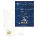 レターパッド メロディアスナイト 827922 日本ホールマーク 文具 大人 手紙 レター 便箋 かわいい