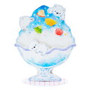 サマーカード 立体 かき氷とシロクマ JSP 65-4 388661 サンリオ sanrio グリーティングカード 夏 季節 手紙 挨拶 暑中見舞い