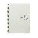 【ブラックフライデー!ポイント5倍!】ミッフィー A5リングノート IV アイボリー EB464WH フェイスシリーズ6th クツワ BSS 文具 大人 キャラ...