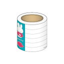 ミッフィー ロール付箋 白 BS25-1 スクエア square キャラクターグッズ かわいい 大人 DickBruna ふせん メモ メッセージ 伝言 記入 ...