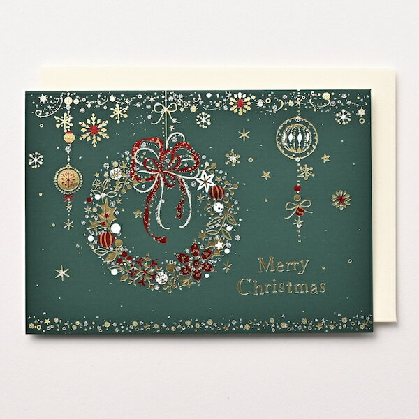 クリスマスカード グリーティングカード GX4324 イーズプロダクツ EASE 大人 シンプル 手紙