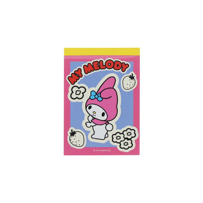 メモミニ サンリオプチコレクション マイメロディ S2850443 サンスター文具 大人 キャラクターグッズ かわいい メモ帳 メッセージ 伝言