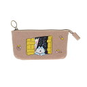 【20%OFF】11ぴきのねこ 刺繍ポーチ ぶた S2221250 サンスター文具 キャラクターグッズ かわいい 絵本 馬場のぼる 大人 子供 小物入れ メガネ...