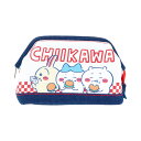 【20%OFF】ちいかわ デニムポーチ ワイヤー入 ハンバーガー S2333821 サンスター文具 キャラクターグッズ かわいい ナガノ 小物入れ ペンケース ...