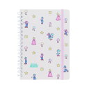 【30%OFF】スーパーマリオ WリングノートB6 味方 S2642921 サンスター文具 キャラクターグッズ 大人 子供 ゲーム 任天堂 便利 文房具