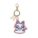 ノンタン 第2弾 サガラ刺繍キーリング P ピンク S8349924 サンスター文具 キャラクターグッズ かわいい 大人 子供 絵本 キヨノサチコ キーホルダー...