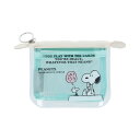 スヌーピー クリアポーチミニ フラット mitte ミッテ ライトブルー PNAT11 S2335573 サンスター文具 PEANUTS AMERICAN TA...