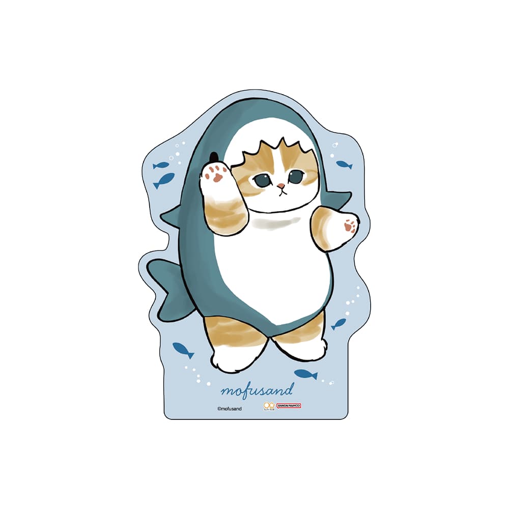 mofusand モフサンド ぽち袋(1柄2枚入り) サメにゃん 5003168B-A サンスター文具 ぢゅの お年玉袋 マス..