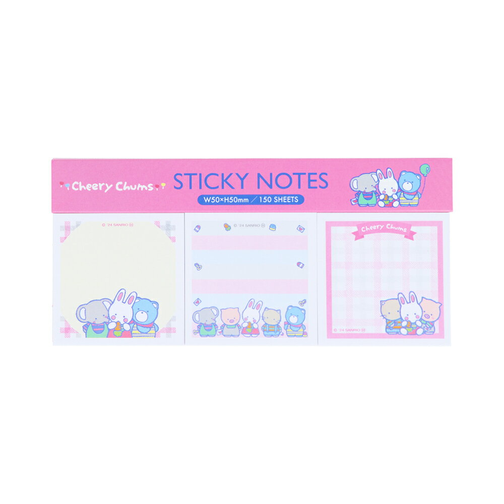 【30%OFF】付箋メモパッドカラー レトロサンリオキャラクターズ第3弾 チアリーチャム S2844931 サンスター文具 キャラクターグッズ sanrio かわいい 懐かしい ふせん メモのサムネイル