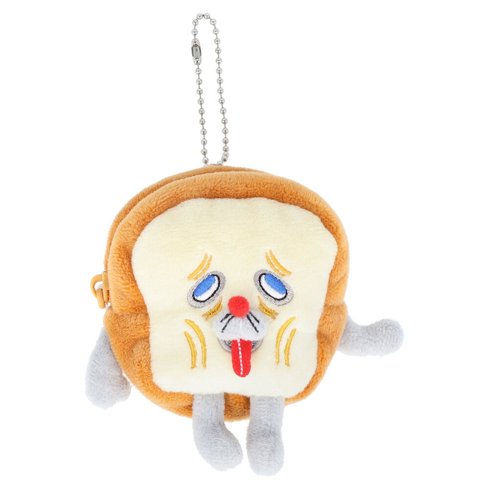 パンどろぼう ぬいぐるみキーホルダー B まずい S8346275 サンスター文具 柴田ケイコ 絵本 グッズ 小物入れ キャラクターグッズ マスコットのサムネイル