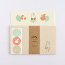 ミッフィー レターセット(fruits) COLOR&SHAPE BM-395 グリーンフラッシュ キャラクターグッズ miffy Dick Bruna 文具 ...