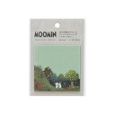 ムーミン とうめいふせん D(ムーミンのおもいで) MM102-D ハイタイド キャラクターグッズ 文具 付箋 メモ 伝言 クリア 透け感