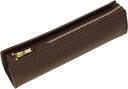 (お取り寄せにてお伺い致します)ピアス PEARCE ペンケース S ダークブラウン 23601931 KNOX ノックス デザインフィル 筆記具 ビジネス シ...