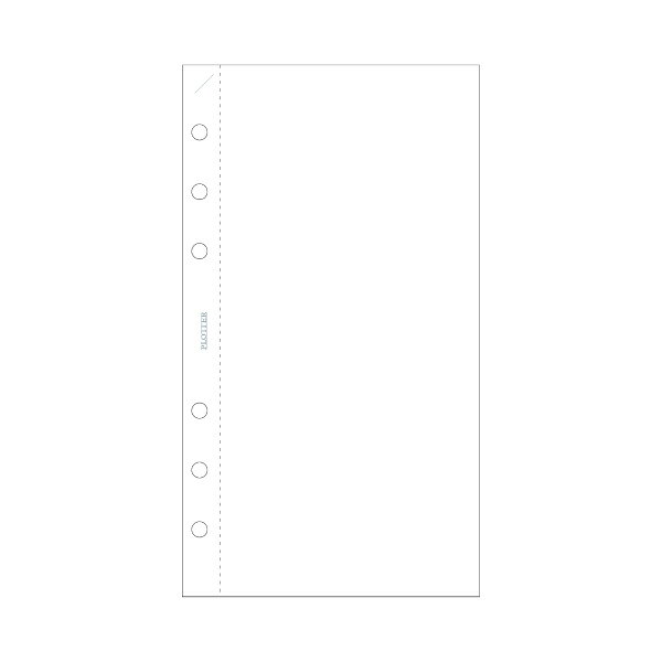 PLOTTER プロッター PLT0007-B リフィルメモパッド ドローイングペーパー 6穴 バイ...