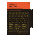 PLOTTER プロッター PLT0011-A5 本革ペンホルダーリフター 6穴 A5サイズ 77716444 KNOX ノックス デザインフィル