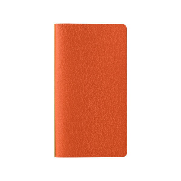 (お取り寄せにてお伺い致します)PLOTTER プロッター PLT5003-N Shrink シュリンク 6穴リングレザーバインダー ナローサイズ オレンジ O...