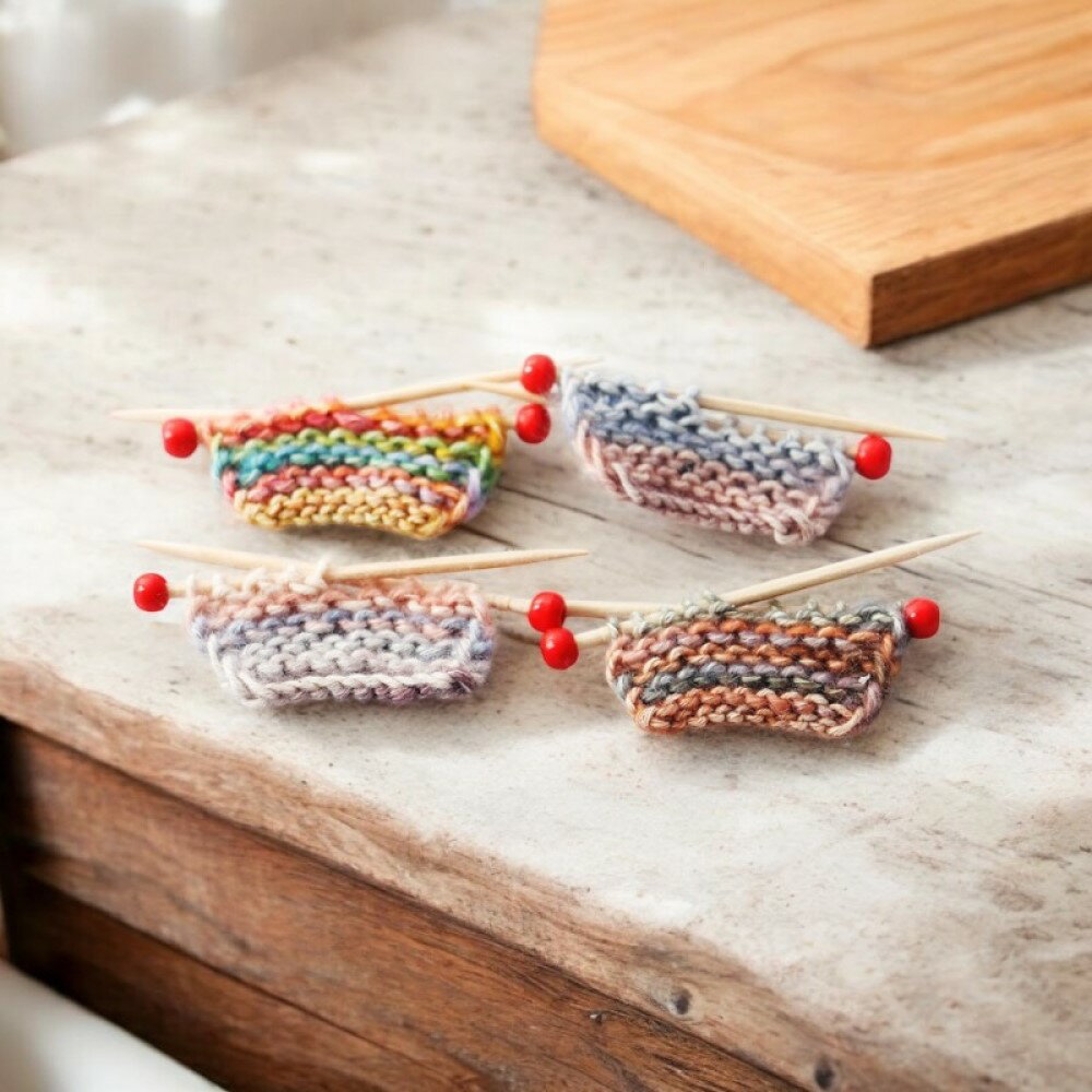 90000360（1点）ミニチュア編み物セットランダム指定不可 手作り 小さな編み物 編み物キット ハンドクラフト