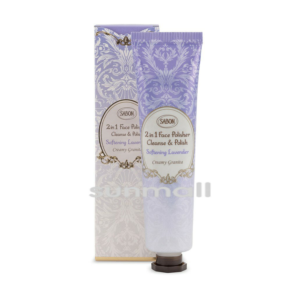 sabon サボン フェイスポリッシャー(60mL)リラクシング(ラベンダー)フェイスウォッシュ（スクラブ）正..