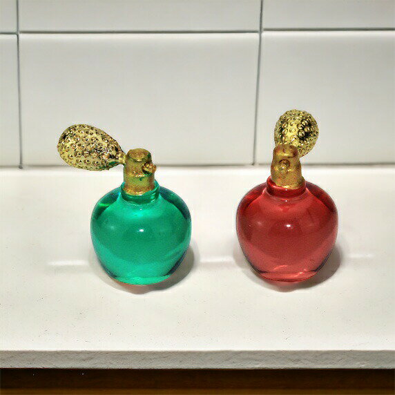 再販】送料無料 ミニチュア 香水瓶 ハンドメイド 12個セット
