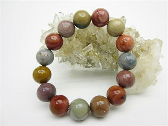 【ブレスレット】アラシャンアゲート品質AAAΦ14.2±0.2mm【一点物】