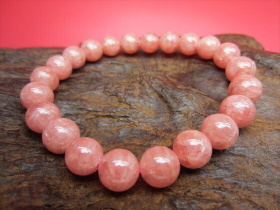 【ブレスレット】インカローズ品質AAAΦ8.7±0.2mm【一点物】