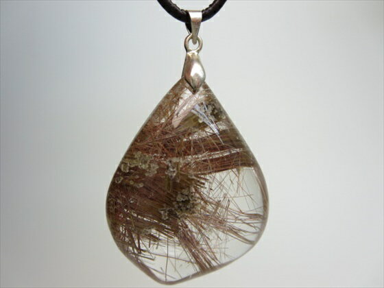 ※キズあり※【ペンダントトップ】レッドルチルクォーツ29g【一点物】