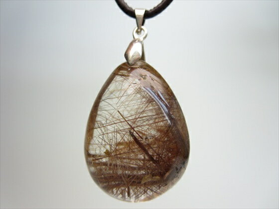 【ペンダントトップ】レッドルチルクォーツ18g【一点物】