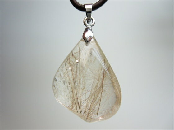 【ペンダントトップ】レッドルチルクォーツ12g【一点物】