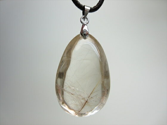 【ペンダントトップ】レッドルチルクォーツ18g【一点物】