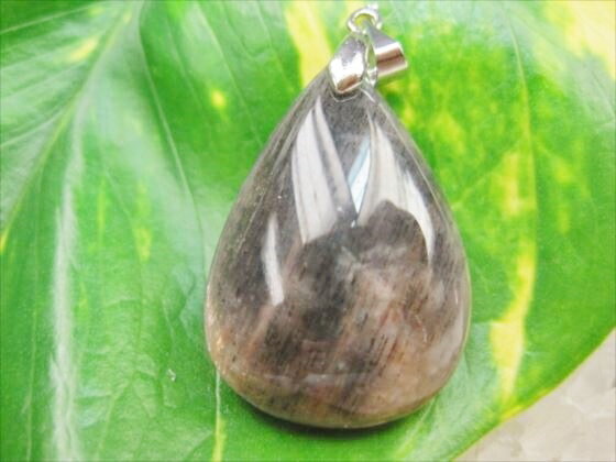 【ペンダントトップ】シルバーサンストーン10g【一点物】