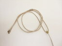 【ネックレス紐】ベージュΦ1.8mm×最大65cm(調節可)