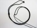 【ネックレス紐】ブラックΦ2mm×最大65cm(調節可)