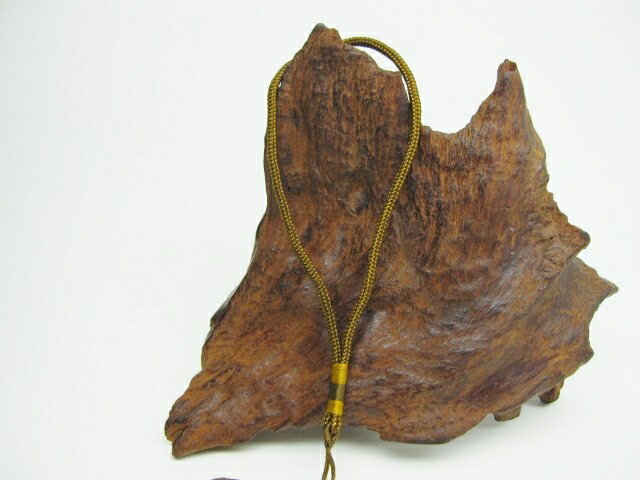 【ストラップ紐】こげ茶色Φ4mm×15cm