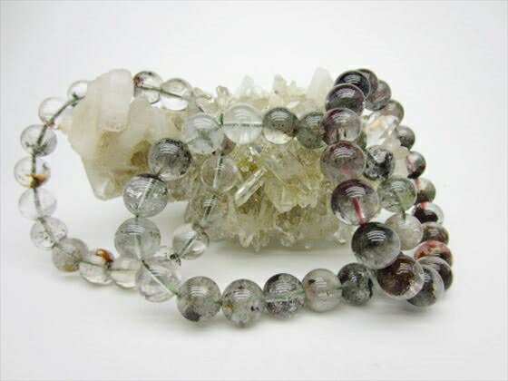 【ブレスレット】ヒマラヤガーデンクォーツΦ11-11.9mm