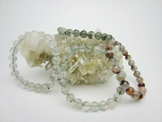 【均一ブレスレット】ヒマラヤガーデンクォーツ品質AAAΦ8-8.9mm