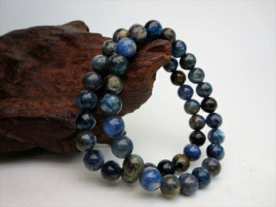 【均一ブレスレット】ブルーカイヤナイトΦ8.2±0.3mm