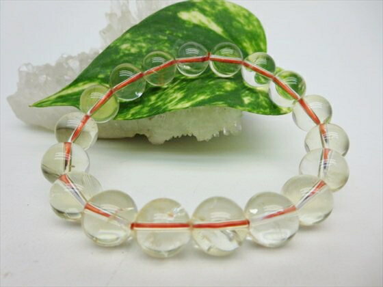 【ブレスレット】天然シトリン品質AAAΦ11±0.2mm【一点物】