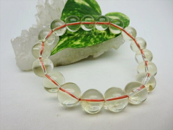 【ブレスレット】天然シトリン品質AAAΦ11±0.2mm【一点物】