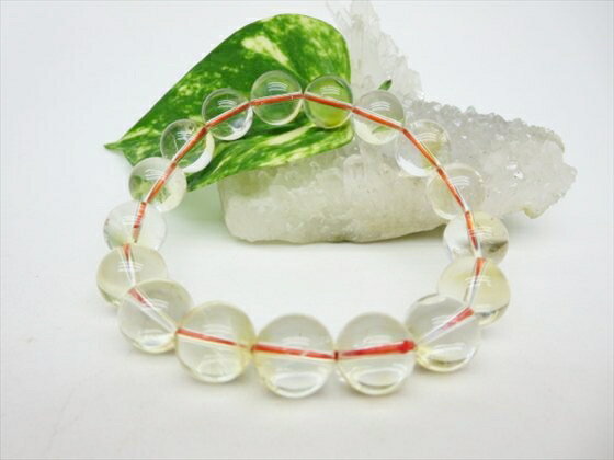 【ブレスレット】天然シトリン品質AAAΦ12.8±0.2mm【一点物】