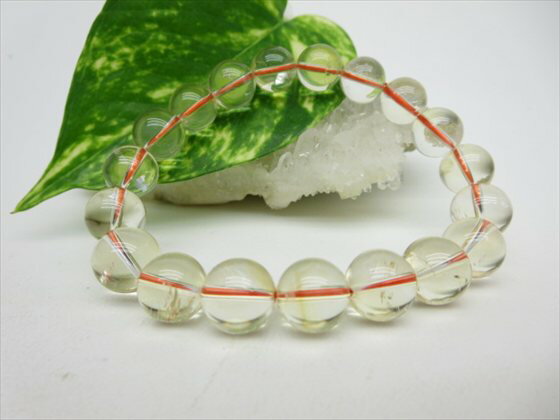 【ブレスレット】天然シトリン品質AAAΦ10.6±0.2mm【一点物】