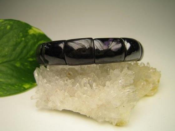 【ブレスレット】スギライトスクエアカット品質A46.4g【一点物】