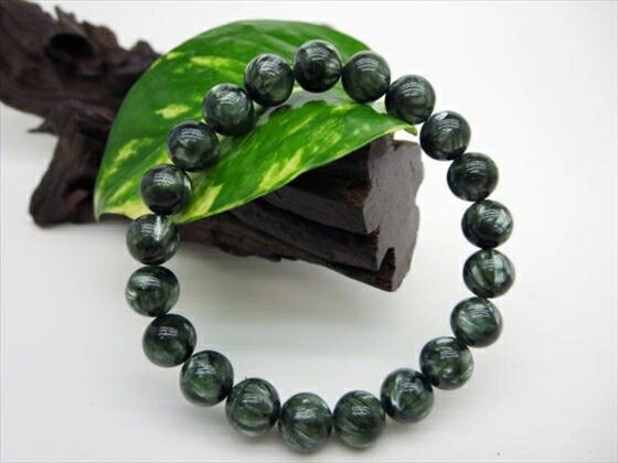 【ブレスレット】セラフィナイト品質AAAΦ9±0.2mm【一点物】