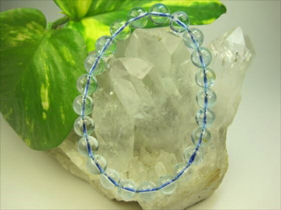 【ブレスレット】ブルートパーズΦ8.3±0.2mm【一点物】