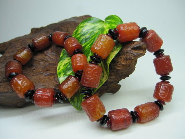 【均一ブレスレット】如意天珠20×14mm