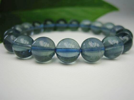 【ブレスレット】グリーンフローライト品質AAAΦ10±0.2mm【一点物】