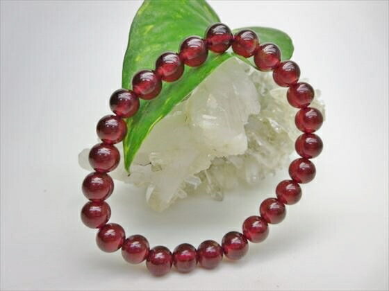 【ブレスレット】マンダリンガーネット品質AAAΦ8±0.2mm【一点物】