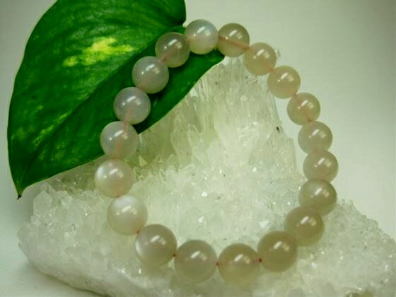 【ブレスレット】ムーンストーン品質AAAΦ10±0.2mm【一点物】