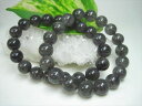【ブレスレット】ブラックルチルクォーツ品質AAAΦ11-12mm